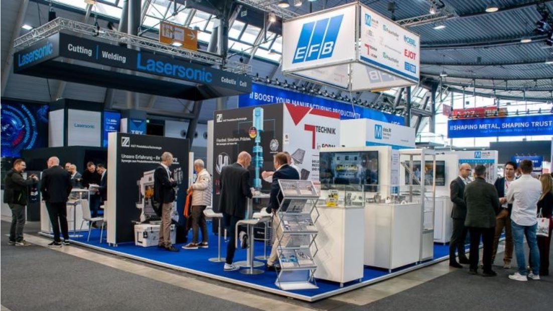 Blechexpo (c) EFB EFB-Stand auf der 17. Blechexpo